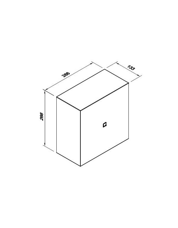 Zásobník na utěrky ZZ QBIC