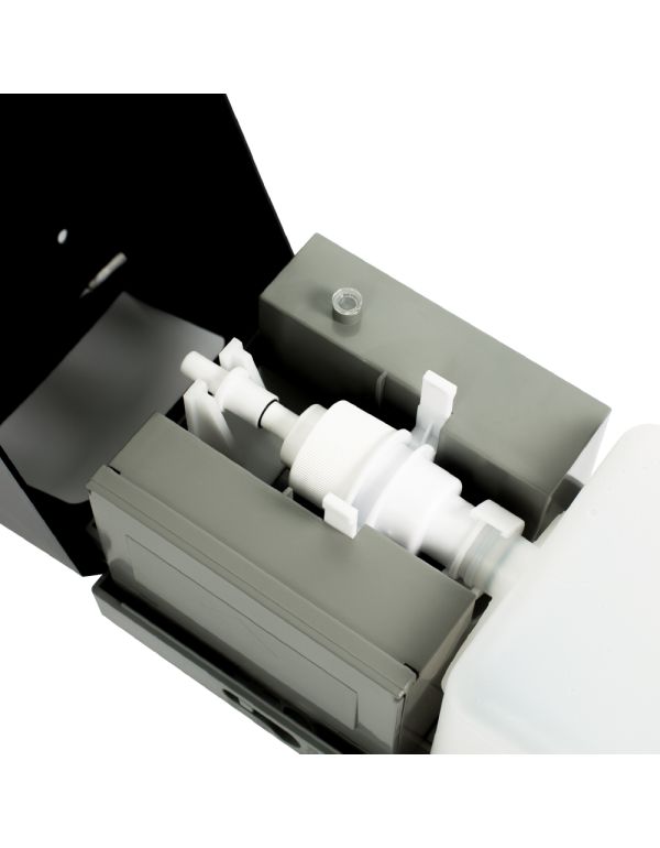 Černý automatický dávkovač tekutého mýdla 1 l MED BLACK