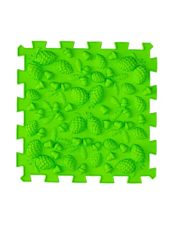 Masážní ortopedická podložka Puzzle Mix 6 prvků