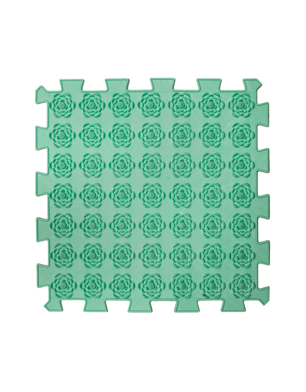 Masážní podložka Puzzle Mix Pastel 6 prvků