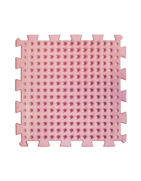 Masážní podložka Puzzle Mix Pastel 6 prvků