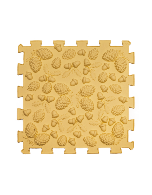 Masážní podložka Puzzle Mix Pastel 6 prvků