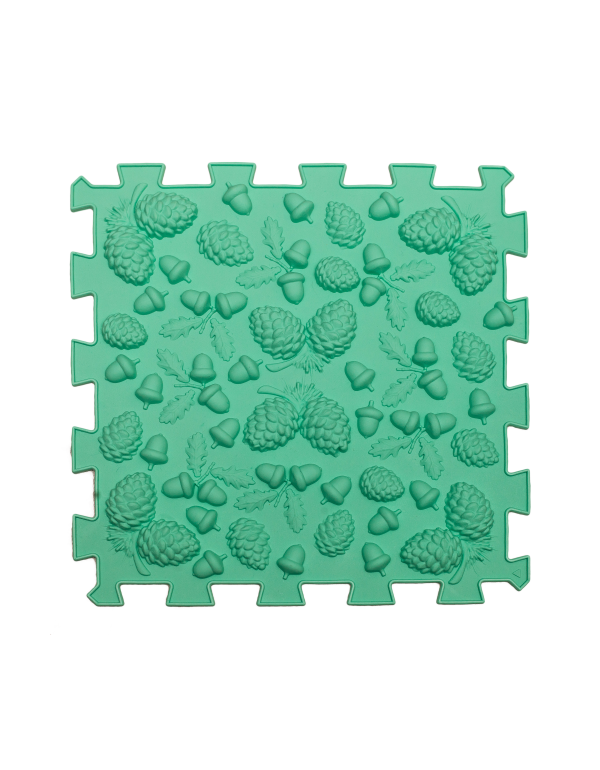 Masážní podložka Puzzle Mix Pastel 6 prvků