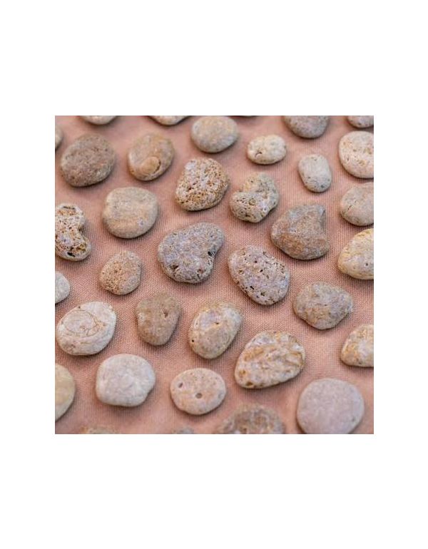 Masážní podložka s přírodními kamínky Ortek SOFT 74x44cm