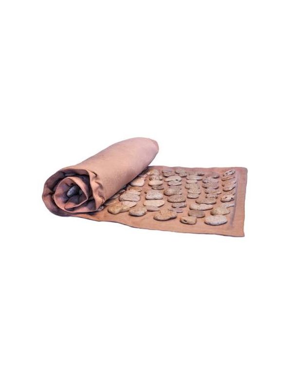 Masážní podložka s přírodními kamínky Ortek SOFT 93x44cm